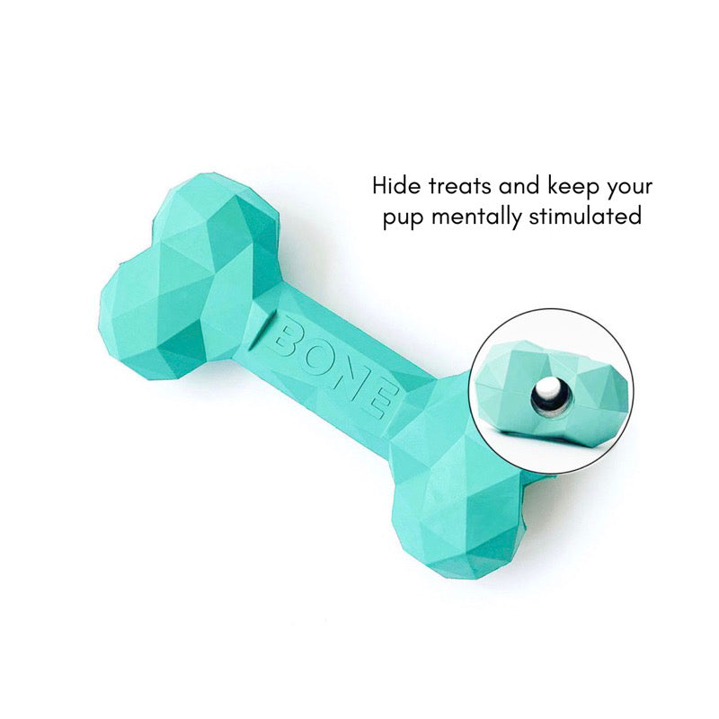 Tough & Durable Rubber Dog Bone Toys - For Heavy Chewers