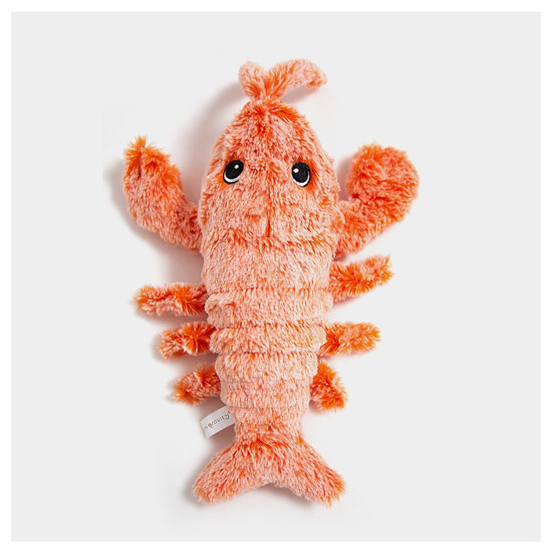 Interactive Moving Lobster USB Rechargeable Dog/ Cat Toy with Catnip