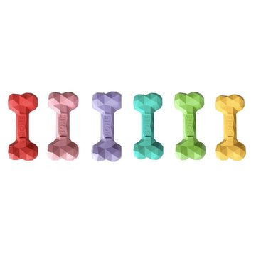 Tough & Durable Rubber Dog Bone Toys - For Heavy Chewers