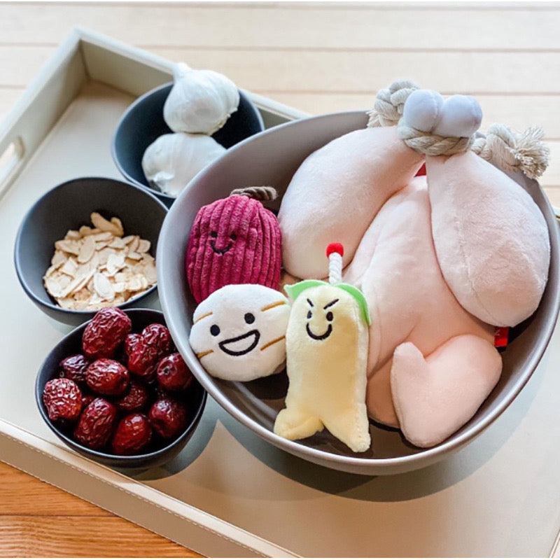 Korean Ginseng Chicken Samgyetang Interactive Dog Toy Snuffle Mat