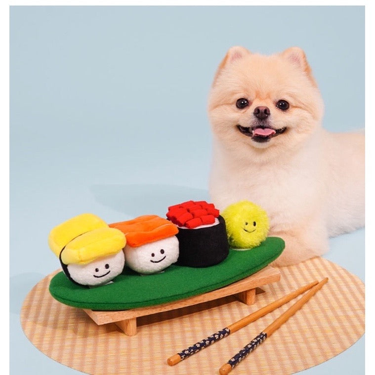 Sushi Set Interactive Dog Toy Puzzle