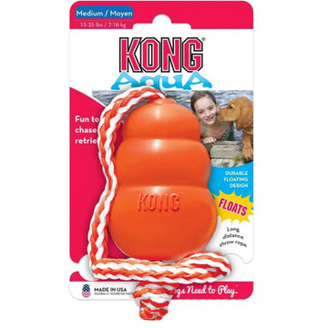 Kong Dog Rubber Chew Toy* Made in USA* (Kong Aqua)