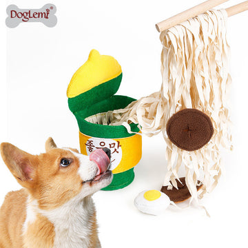 Ramen Enrichment Toy Snuffle Puzzle Interactive Toy for Dogs/Cats