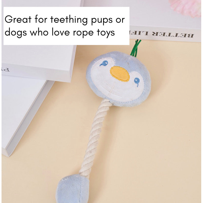 Flippin' Cute Penguin Dog Toys (Penguin Rope)