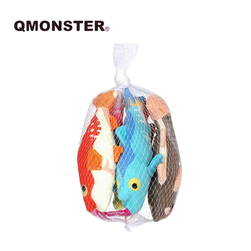 Qmonster A Bag of Fish Catnip Toy