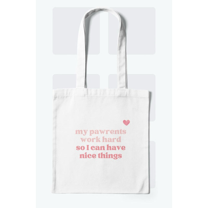 POP POP Pawrent Tote bag